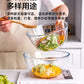 Multifunctional clear Borosilicate bowls