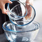 Multifunctional clear Borosilicate bowls