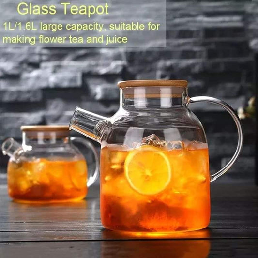 1.2Litres Borosilicate teapot
