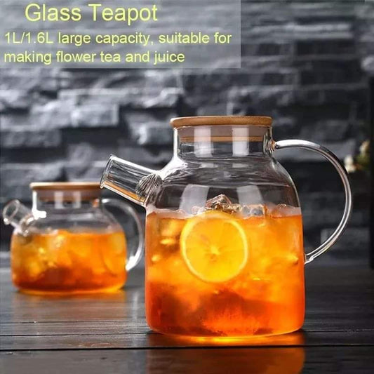 1.2L Borosilicate Teapot