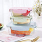 Food grade glass lunch box Set