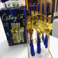 Stainless steel 24 pieces cutlery set