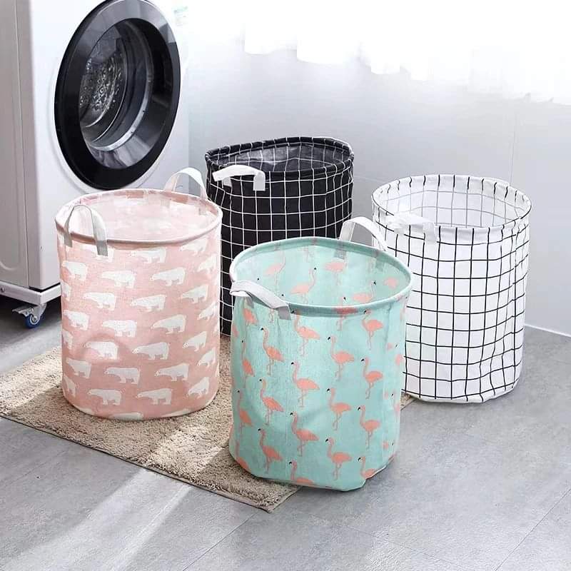 Collapsible  laundry/toys basket