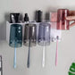 Cute transparent cup toothbrush dispenser