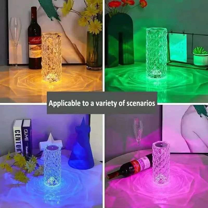 Touch Crystal Table Lamp