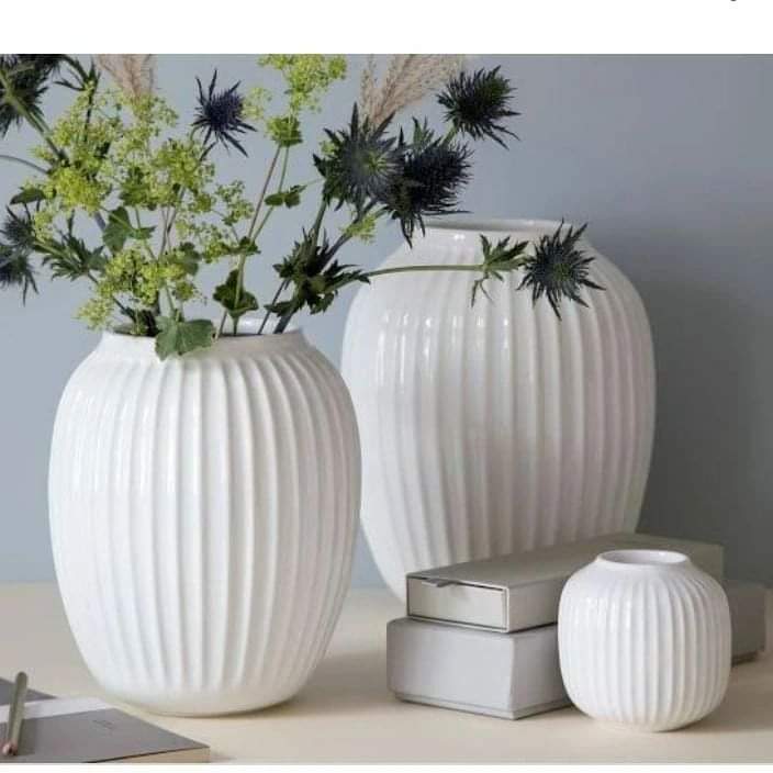Elegant and classy nordic ceramic vase