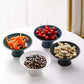 175ml White Ceramic Bowls with stand