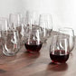 6pcs Stemless wine glasses