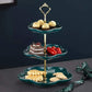 Premium quality 3 tier ceramic cake stand