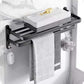 Aluminum bathroom wall mounted towel rack