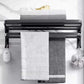 Aluminum bathroom wall mounted towel rack