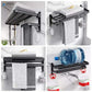 Aluminum bathroom wall mounted towel rack