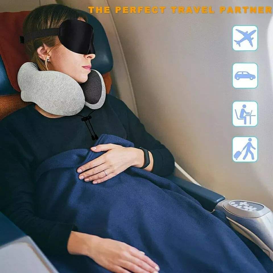Travel neck pillow
