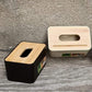 Serviette Holder with bamboo lid
