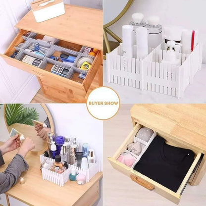 4pcs multipurpose drawer organizer