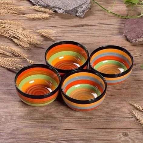 6pcs Ceramic Soup  Bowls