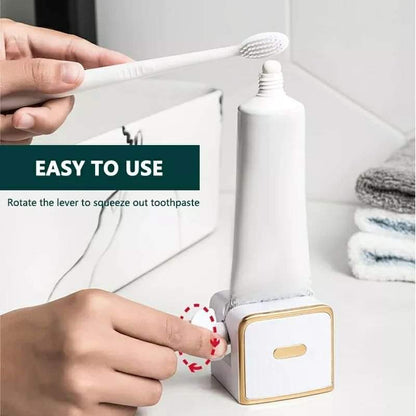 Wall-mounted Toothpaste Squeezer