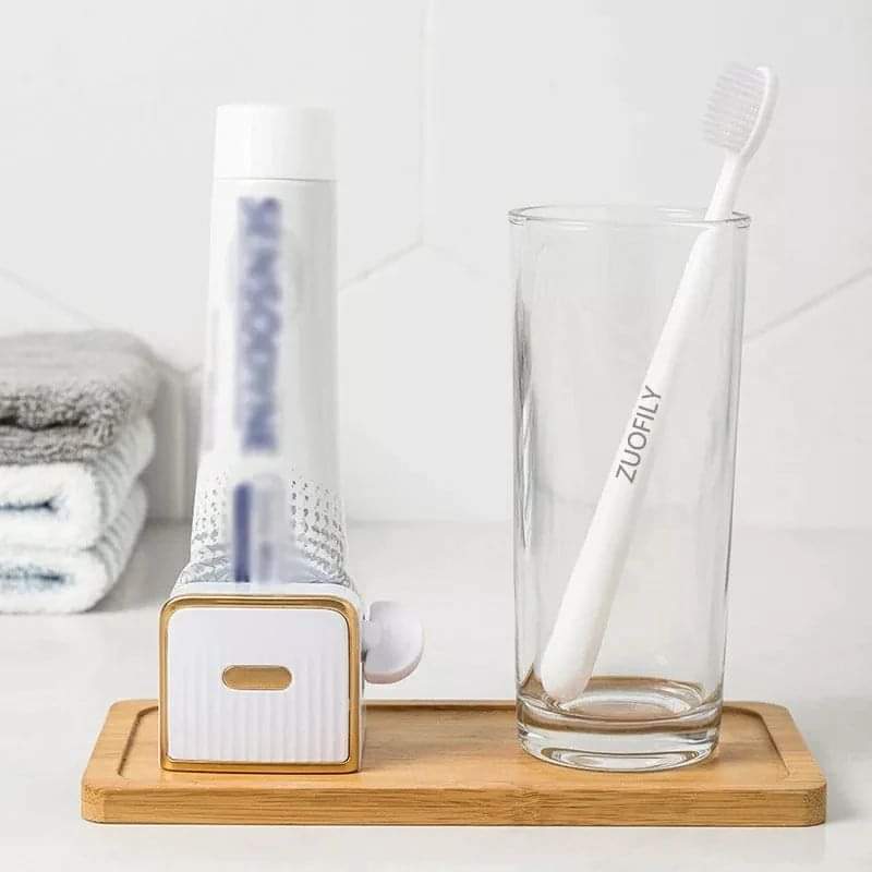 Wall-mounted Toothpaste Squeezer