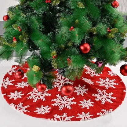 White Christmas Tree Skirt/Carpet