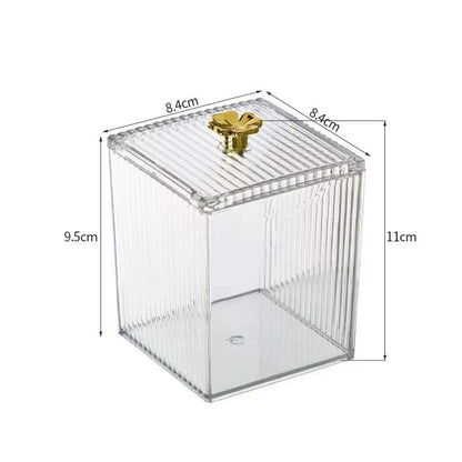 Multifunction Makeup Cotton Pad Storage Box