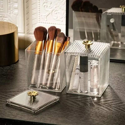 Multifunction Makeup Cotton Pad Storage Box
