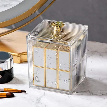 Multifunction Makeup Cotton Pad Storage Box
