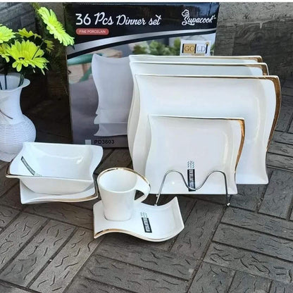 36 pcs dinner set