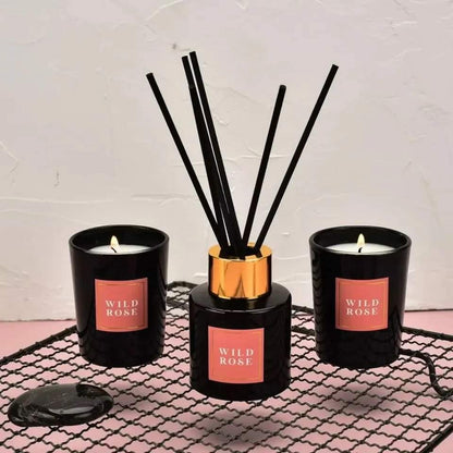 50ml Reed Diffuser & 2pc scented candles