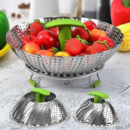Stainless Steel Vegetable Steamer