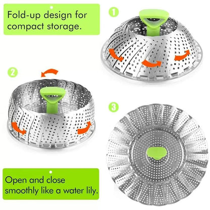 Stainless Steel Vegetable Steamer