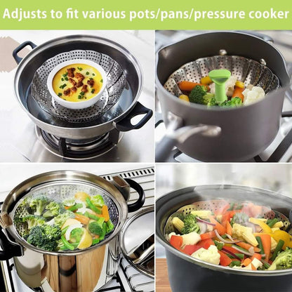 Stainless Steel Vegetable Steamer