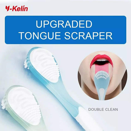 Double sided Silicone Tongue Cleaner