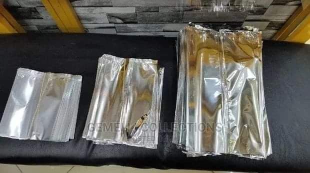 Silver Mylar Bags