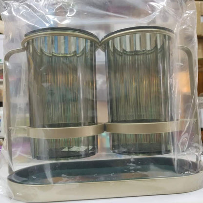Nordic Double Cage Cutlery Holder
