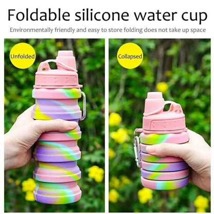500 ml Collapsible Silicone Water Bottle