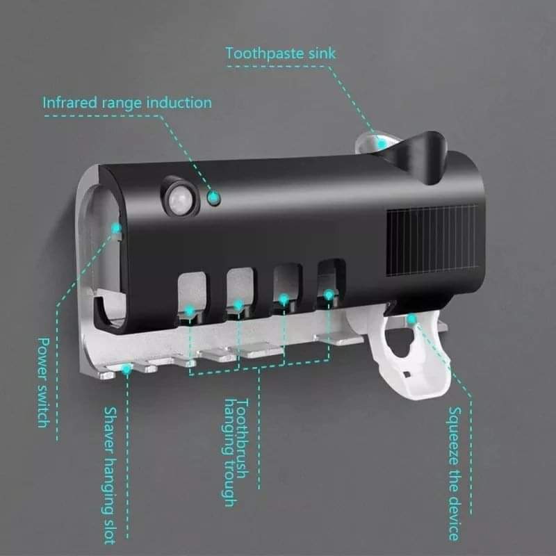 Electric Automatic Toothpaste Dispenser with Uv