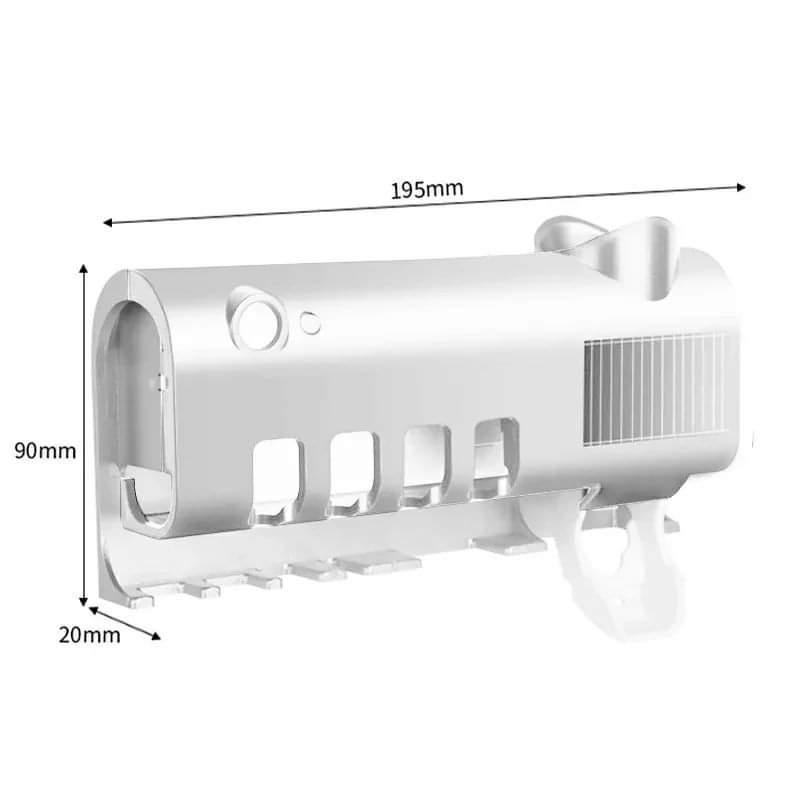 Electric Automatic Toothpaste Dispenser with Uv