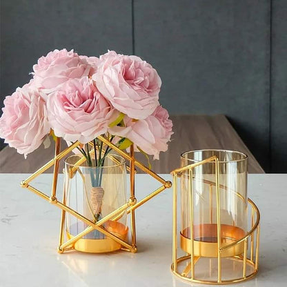 Luxurious flower vase/candle holder
