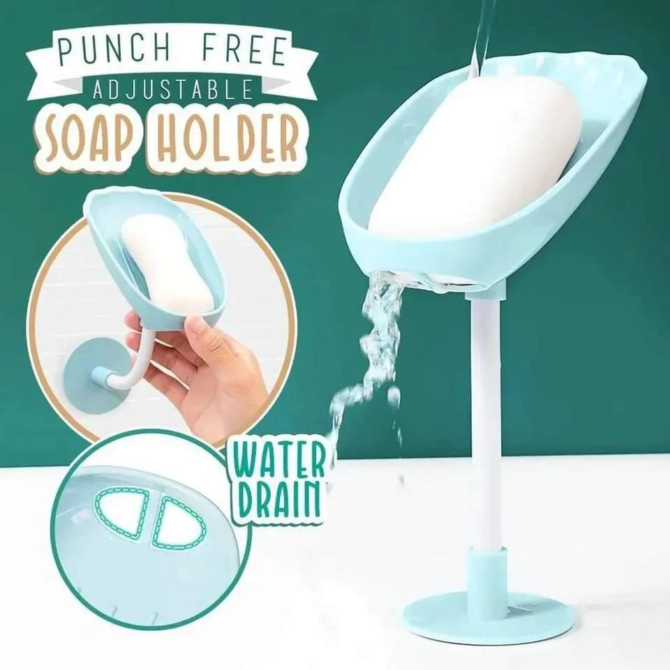 Rotatable Self Adhesive Soap Holder