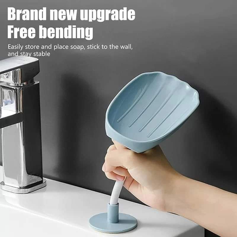 Rotatable Self Adhesive Soap Holder