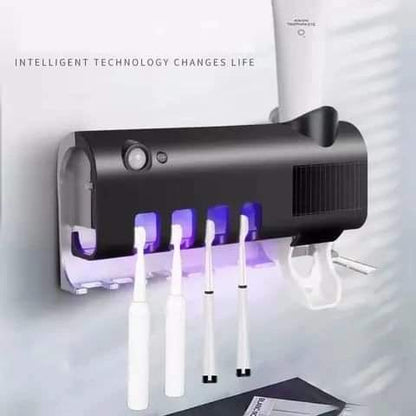 Multi-functional Electric Automatic Toothpaste Dispenser with Uv