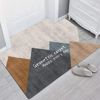 Nordic abstract door mat