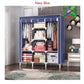 Wooden Frame Portable Wardrobe