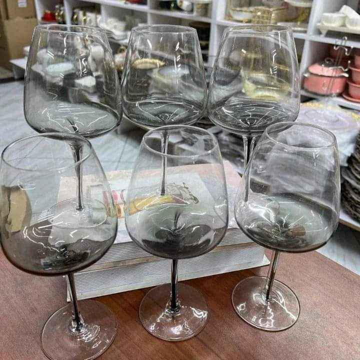 6pcs Assorted Wine/Champagne Glasses loop