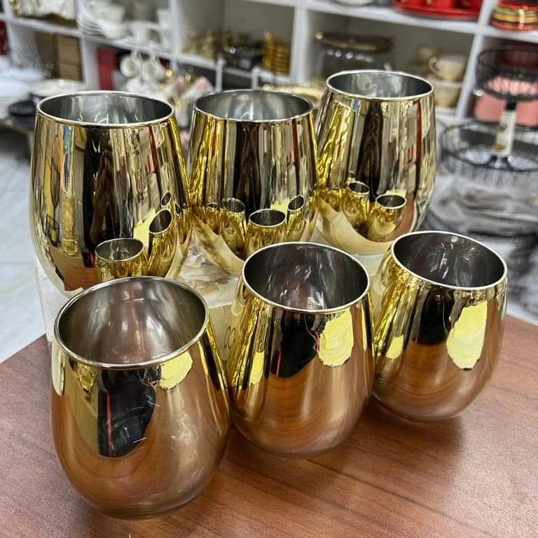 6pcs Assorted Wine/Champagne Glasses loop