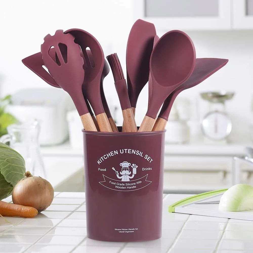 12pcs Silicone Kitchen Set