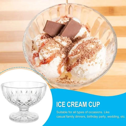 6pcs Ice Cream/Dessert Glass Bowls