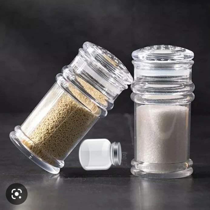 2pcs Acrylic salt/Pepper shaker