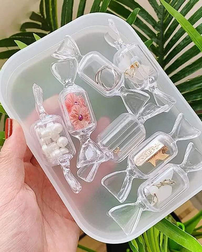 5pcs Candy Shape  Make up Storage box