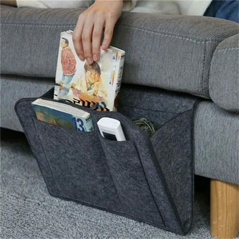 Felt Bed/ Sofa Side Storage bag